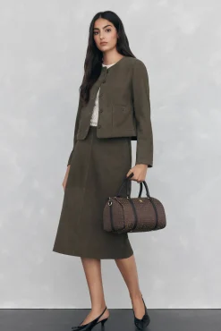 Mujer Pedro del Hierro Bolsos>Bolso bowling jacquard