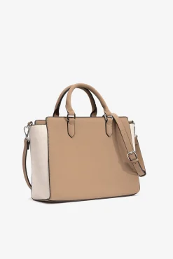 Mujer Vilanova Bolsos>Bolso city efecto gamuza bicolor