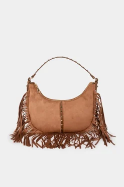 Mujer Morgan Bolsos>Bolso de flecos de ante