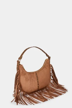 Mujer Morgan Bolsos>Bolso de flecos de ante