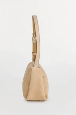 Mujer Pedro del Hierro Bolsos>Bolso de hombro con tachas en piel