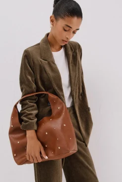 Mujer Cortefiel Bolsos>Bolso hobo tachuelas