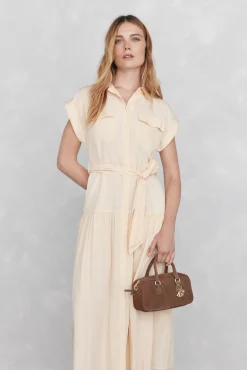 Mujer Pedro del Hierro Bolsos>Bolso mini bowling bandolera en piel