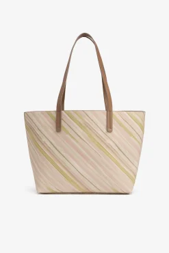 Mujer Vilanova Bolsos>Bolso shopper efecto piel estampado