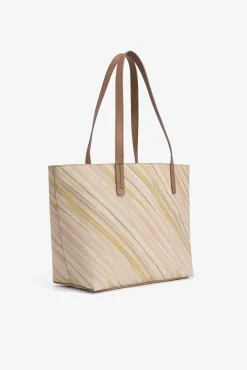 Mujer Vilanova Bolsos>Bolso shopper efecto piel estampado