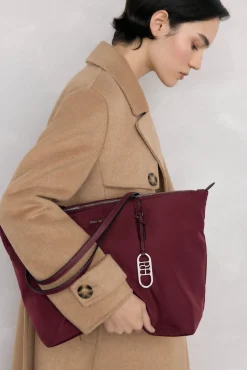 Mujer Pedro del Hierro Bolsos>Bolso shopper nylon con cremallera