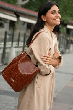 Mujer The Code Bolsos>Bombonera julieta coco avellana