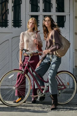 Mujer Hoss Intropia Vaqueros>Bonnie. Vaqueros wide leg