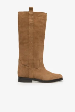 Mujer Cortefiel Botas>Bota alta campera serraje