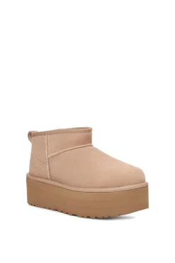 Mujer Ugg Tacones|Calzado Piel>Bota Classic Ultra Plataforma