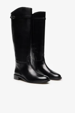 Mujer Cortefiel Calzado Piel|Botas>Bota hípica piel