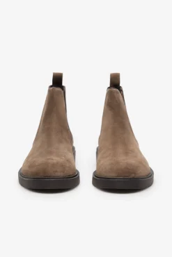 Hombre Cortefiel Botas>Bota piel gomas laterales