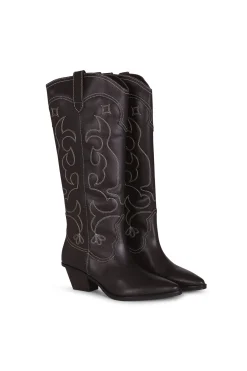 Mujer Slowlove Tacones|Calzado Piel>Bota piel pespunte