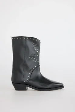 Mujer Slowlove Tacones|Calzado Piel>Bota piel tachas