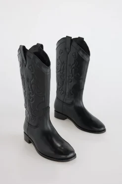Mujer Slowlove Calzado Piel|Botas Cowboy>Bota plana piel