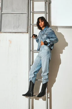 Mujer Bryan Stepwise Tacones|Calzado Piel>Botas cowboy de piel Jandra