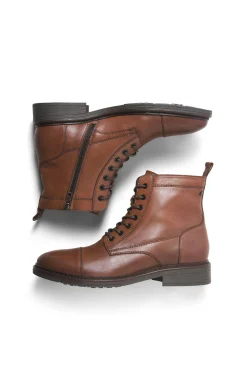 Hombre Jack & Jones Botas>Botas de cuero para hombre