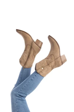Mujer XTI Botas Cowboy|Botas>Botin Cowboy Bordado