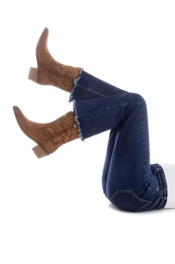 Mujer XTI Botas Cowboy|Botas>Botin Cowboy Bordado