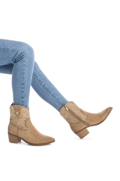 Mujer XTI Botas Cowboy|Botas>Botin Cowboy Tachas