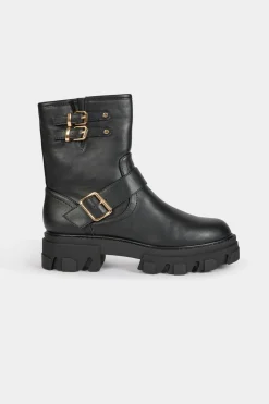 Mujer Morgan Botas|Botines>Botines biker con hebillas