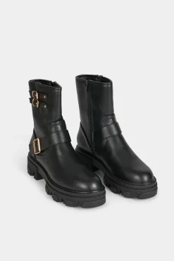 Mujer Morgan Botas|Botines>Botines biker con hebillas