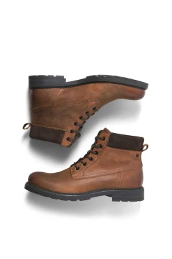 Hombre Jack & Jones Botas>Botines de caña alta de piel