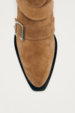 Mujer Alohas Tacones|Botines>Botines de cuero Eras Suede