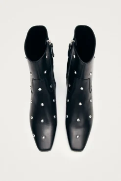 Mujer Alohas Botines>Botines de cuero Nash Studs