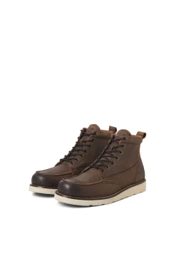 Hombre Jack & Jones Botas>Botines de piel suela goma