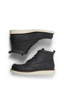 Hombre Jack & Jones Botas>Botines de piel suela goma