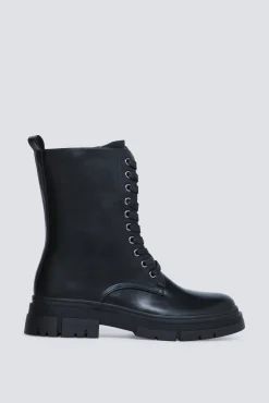 Mujer Springfield Botas|Botines>Botines militares cordones