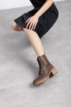 Mujer XTI Tacones|Botines>Botín con cordones