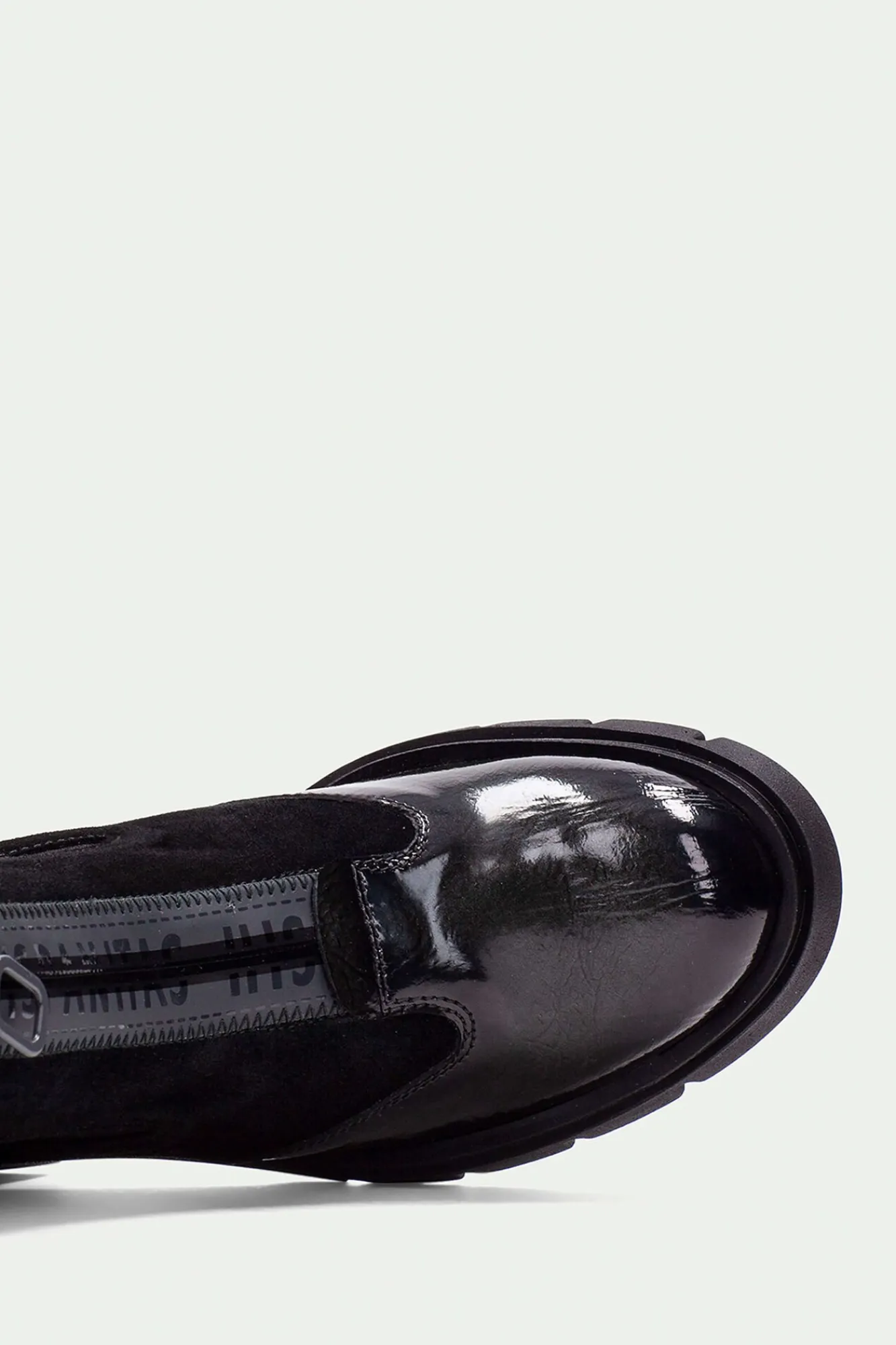 Mujer Hispanitas Tacones|Calzado Piel>Botín cremallera central piso track ZURICH