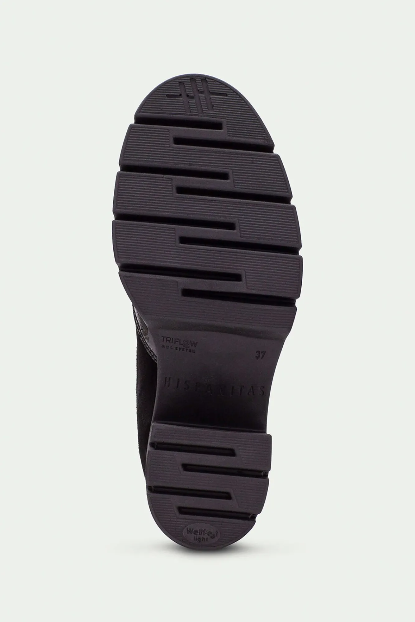 Mujer Hispanitas Tacones|Calzado Piel>Botín cremallera central piso track ZURICH