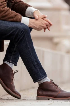 Hombre Panama Jack Botines|Botas>Botín de hombre en piel napa