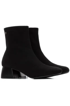 Mujer XTI Tacones|Botines>Botín de tacón antelina