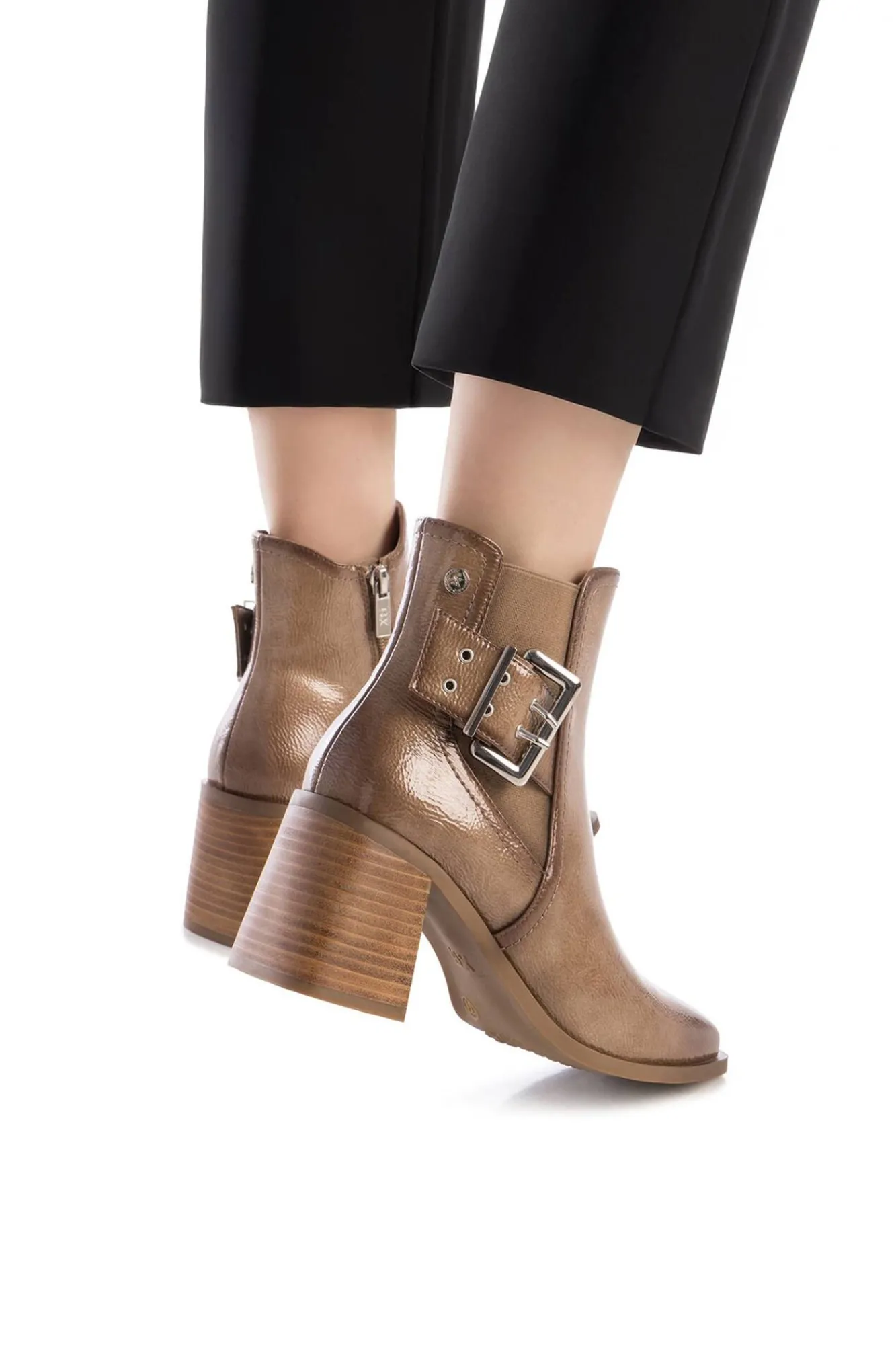 Mujer XTI Botas|Botines>Botín de tacón tipo chelsea