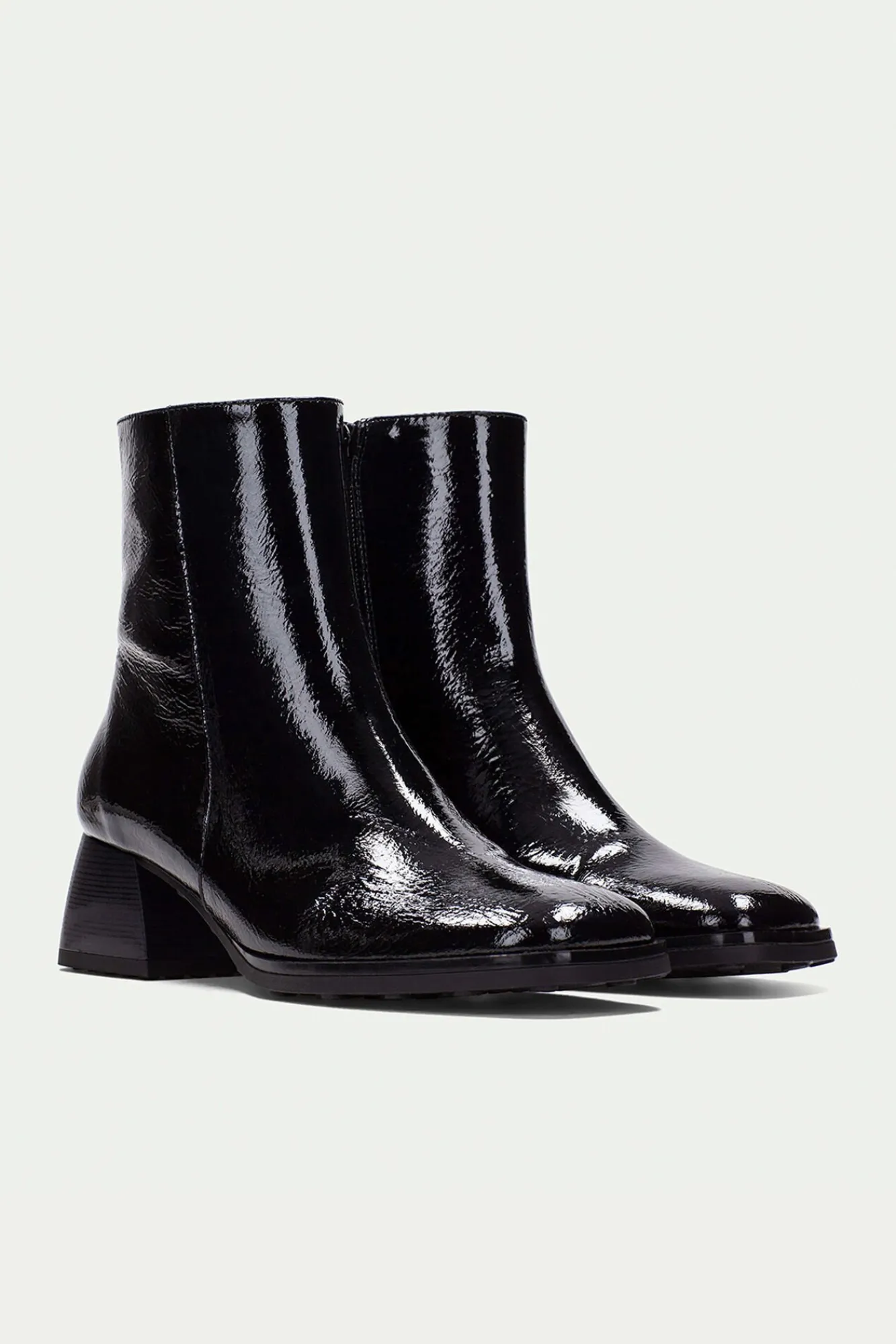 Mujer Hispanitas Tacones|Calzado Piel>Botín punta cuadrada y cerco MARSELLA