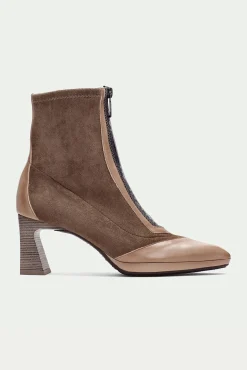 Mujer Hispanitas Tacones|Calzado Piel>Botín punta fina con cremallera ATLANTA