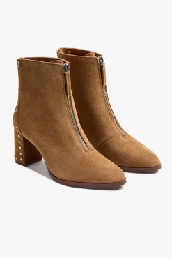 Mujer Popa Tacones|Calzado Piel>Botín señora Atenea Serraje