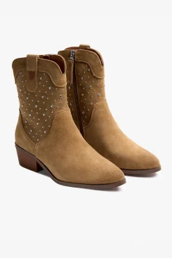 Mujer Popa Tacones|Calzado Piel>Botín señora Senda Tachas