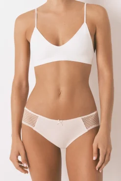 Mujer Women'secret Ropa Interior>Braga ancha algodón tul