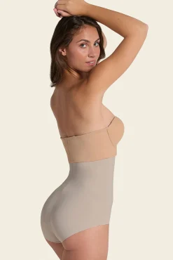 Mujer Leonisa Ropa Interior>Braga faja de tiro alto con control moderado en abdomen y espalda