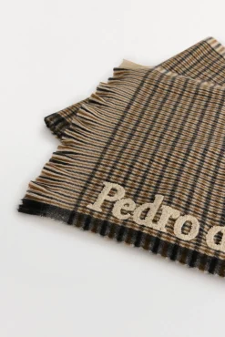 Mujer Pedro del Hierro Bufandas>Bufanda cuadros de paño