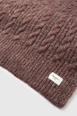 Mujer Pepe Jeans Jerséis>Bufanda de punto trenzado