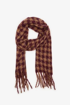 Mujer Cortefiel Pañuelos Y Fulares|Bufandas>Bufanda gruesa cuadros