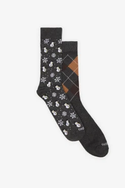 Hombre Cortefiel Calcetines>Caja 2 Calcetínes regalo