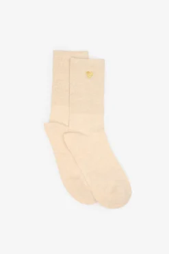 Mujer Cortefiel Calcetines>Calcetin largo lurex