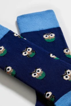 Hombre Besocks Calcetines>Calcetines altos de algodón orgánico color